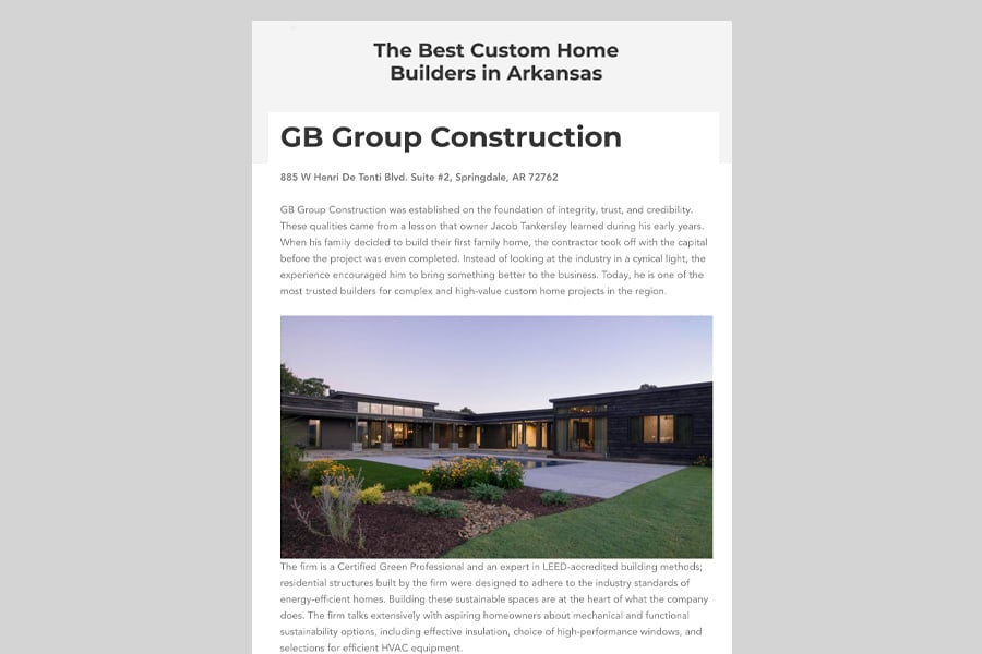 Home Builder Digest - November 2019